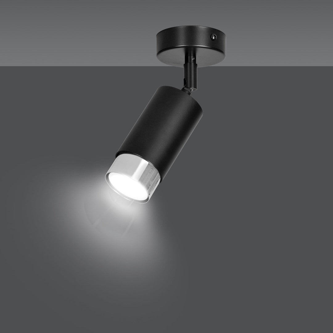 Emibig lubinis šviestuvas Hiro 1 Black-Chrome