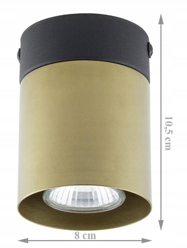 Lubinis šviestuvas TK Lighting Vico gold 6508