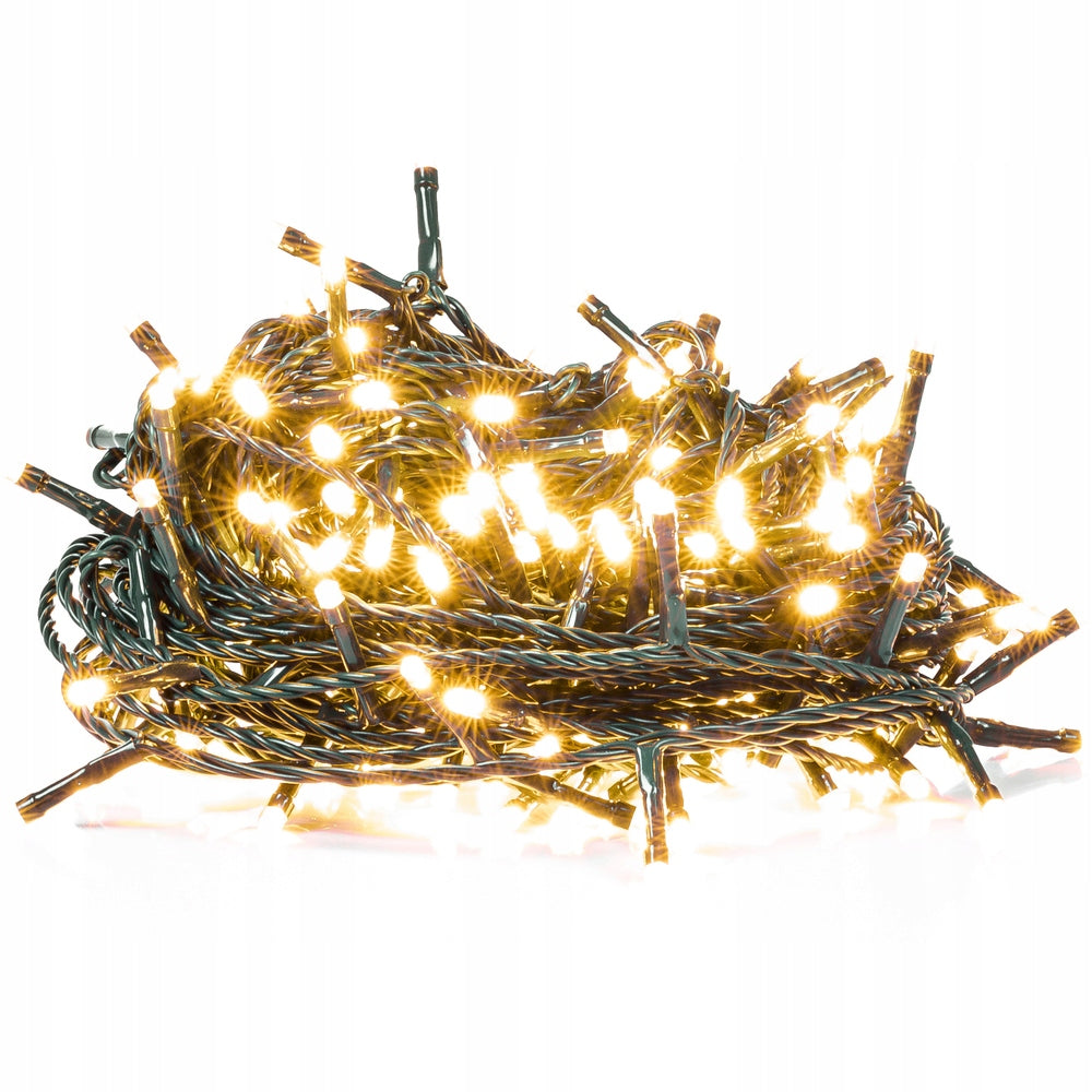 Weihnachtsgirlande RETLUX RXL 262, 100LED, 8 Blinkmodi, warmweiße Farbe, Timer 
