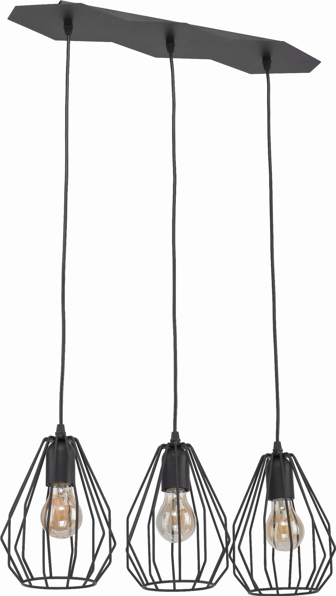 TK Lighting pakabinamas šviestuvas Brylant Black 2259