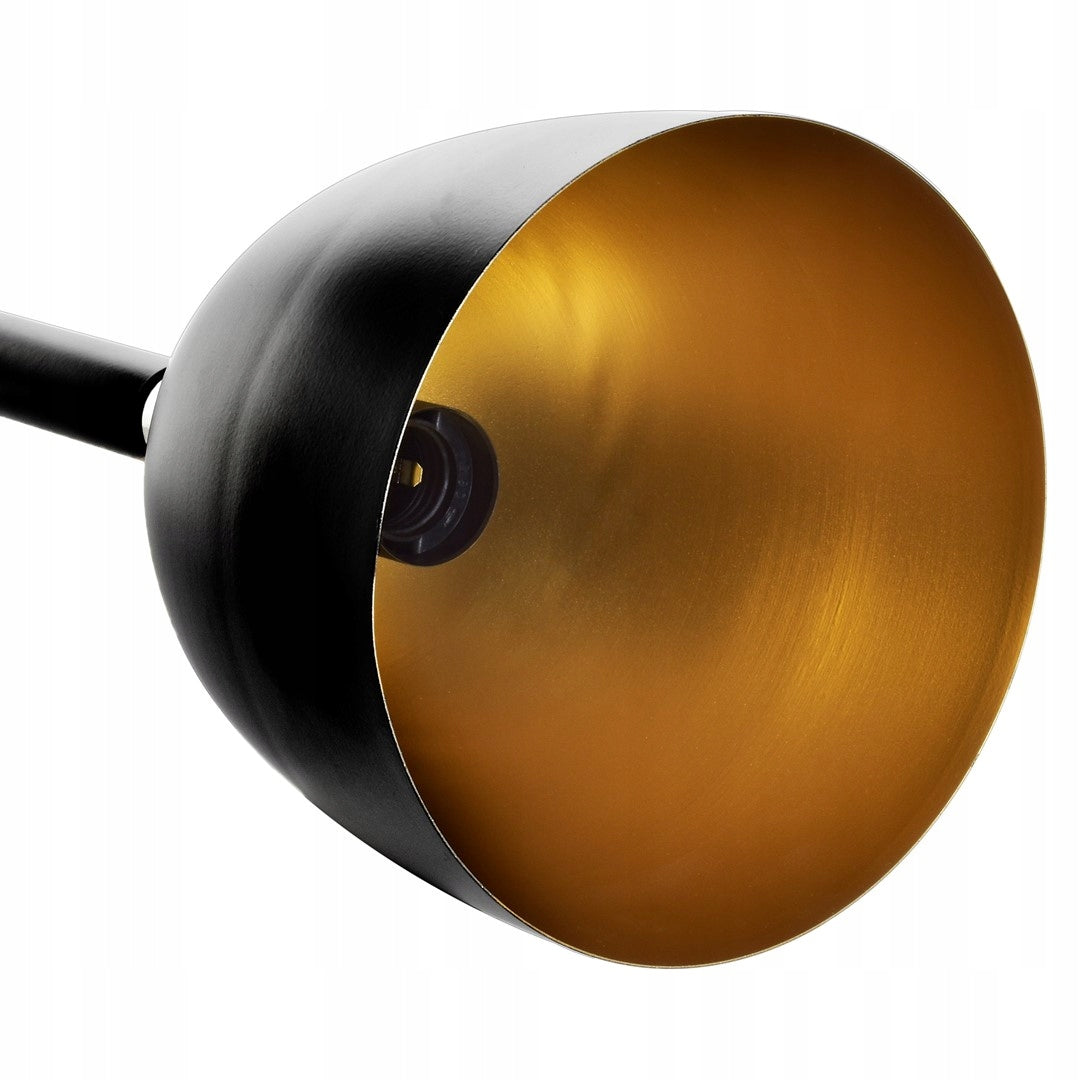Milagro Pendelleuchte Clark Schwarz/Gold 