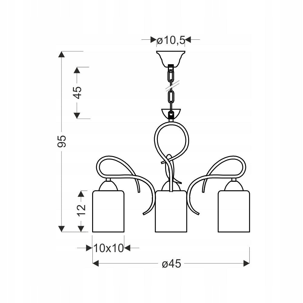 Hängelampe Candellux Italo 33-00699 