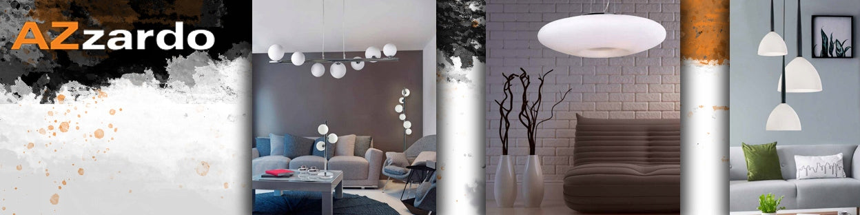 Azzardo Pendelleuchte Izza 5 Smoky 