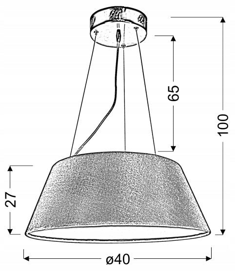 Candellux pakabinamas šviestuvas Gusto LED