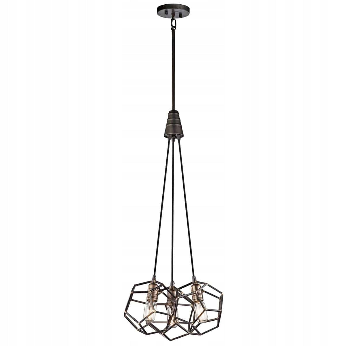 Pakabinamas šviestuvas Elstead Lighting Rocklyn KL-ROCKLYN3-RS