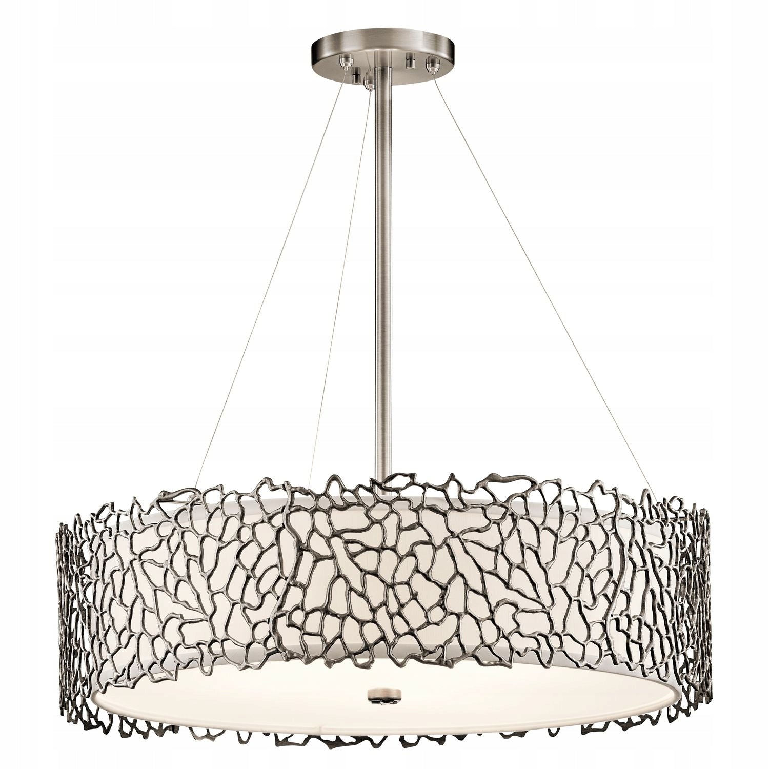 Pakabinamas šviestuvas Elstead Lighting Silver coral KL-SILVER-CORAL-P-B