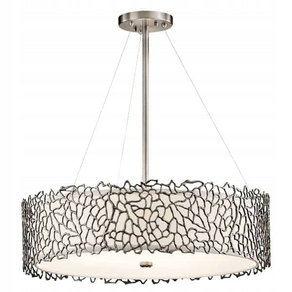 Pakabinamas šviestuvas Elstead Lighting Silver coral KL-SILVER-CORAL-P-B