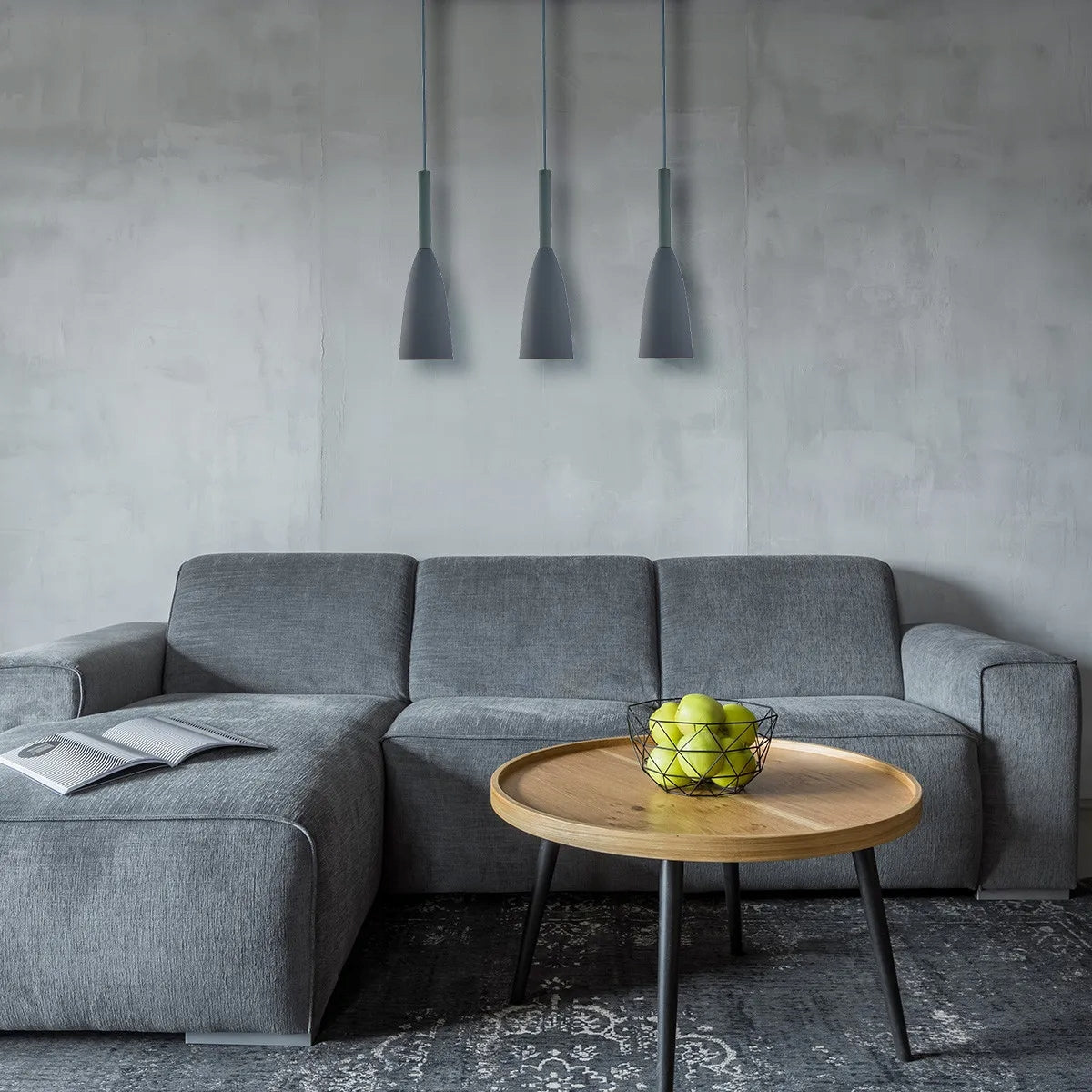 Light Prestige pakabinamas šviestuvas Solin Grey