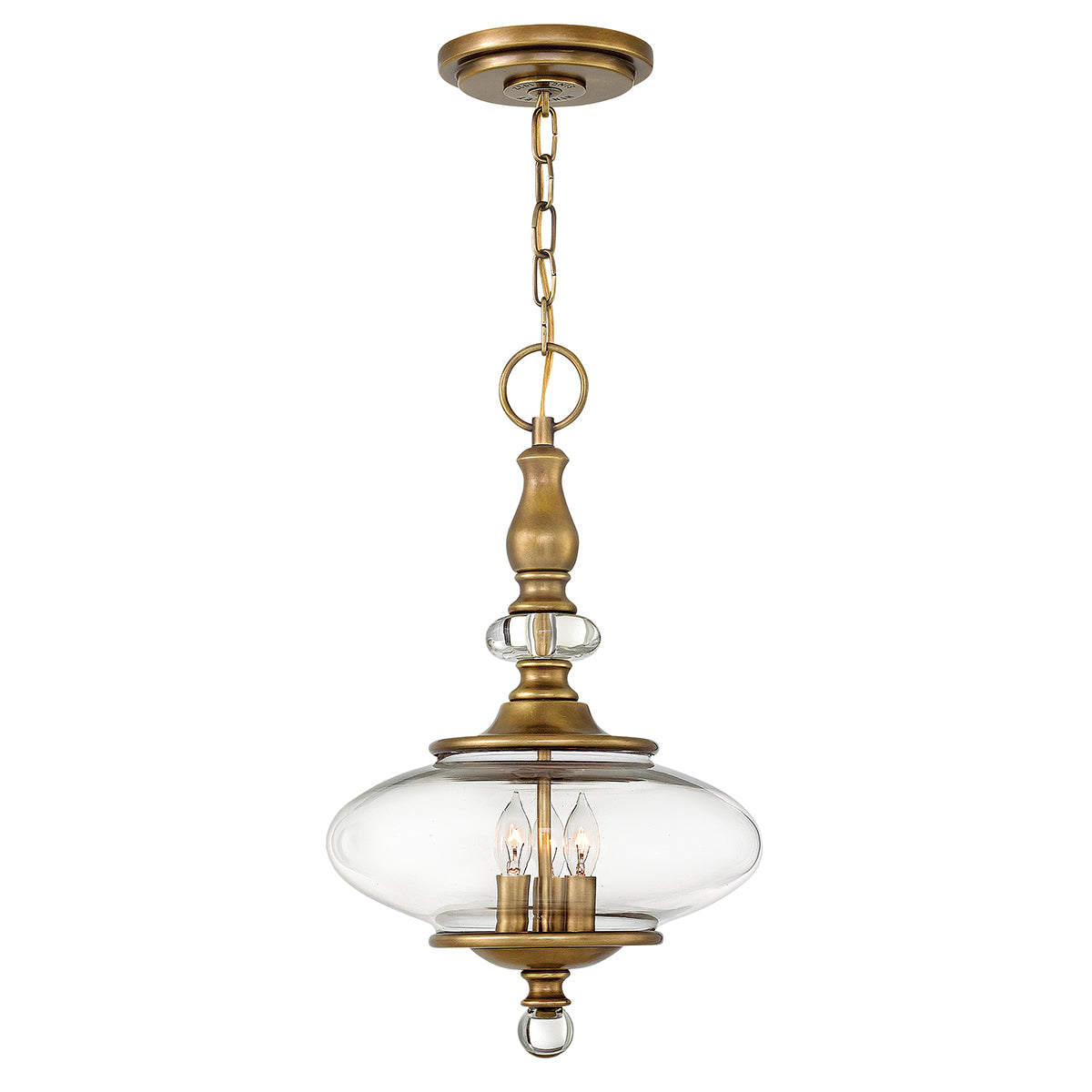 Pendelleuchte Elstead Lighting Aegean AG8-AGED-BRASS 