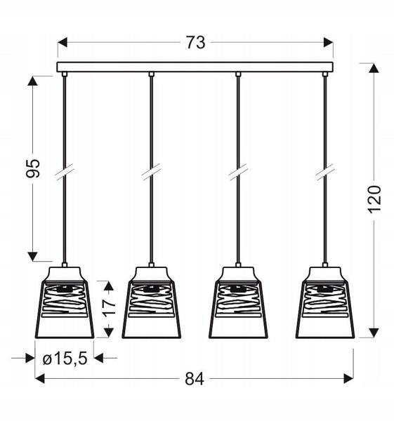 Candellux lighting šviestuvas Fresno 34-78124