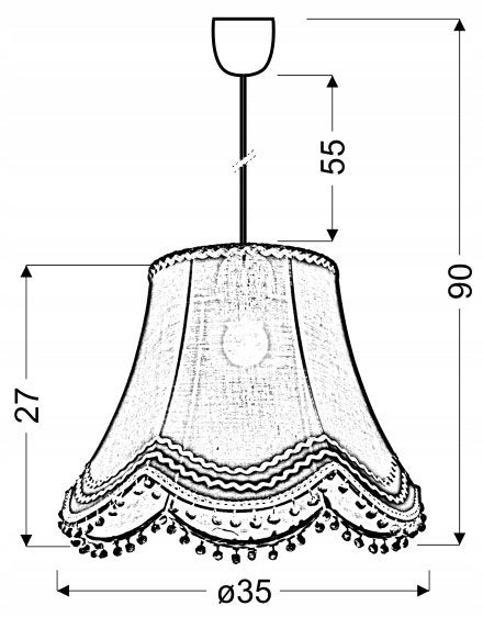 Candellux Pendelleuchte Arlekin 