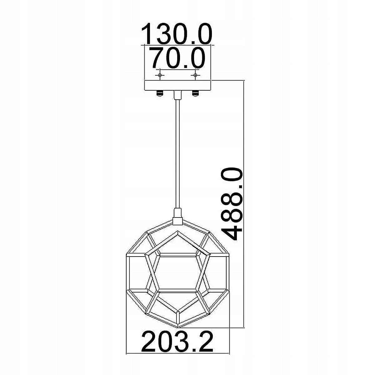 Pakabinamas šviestuvas Elstead Lighting Rocklyn KL-ROCKLYN-MP-RS