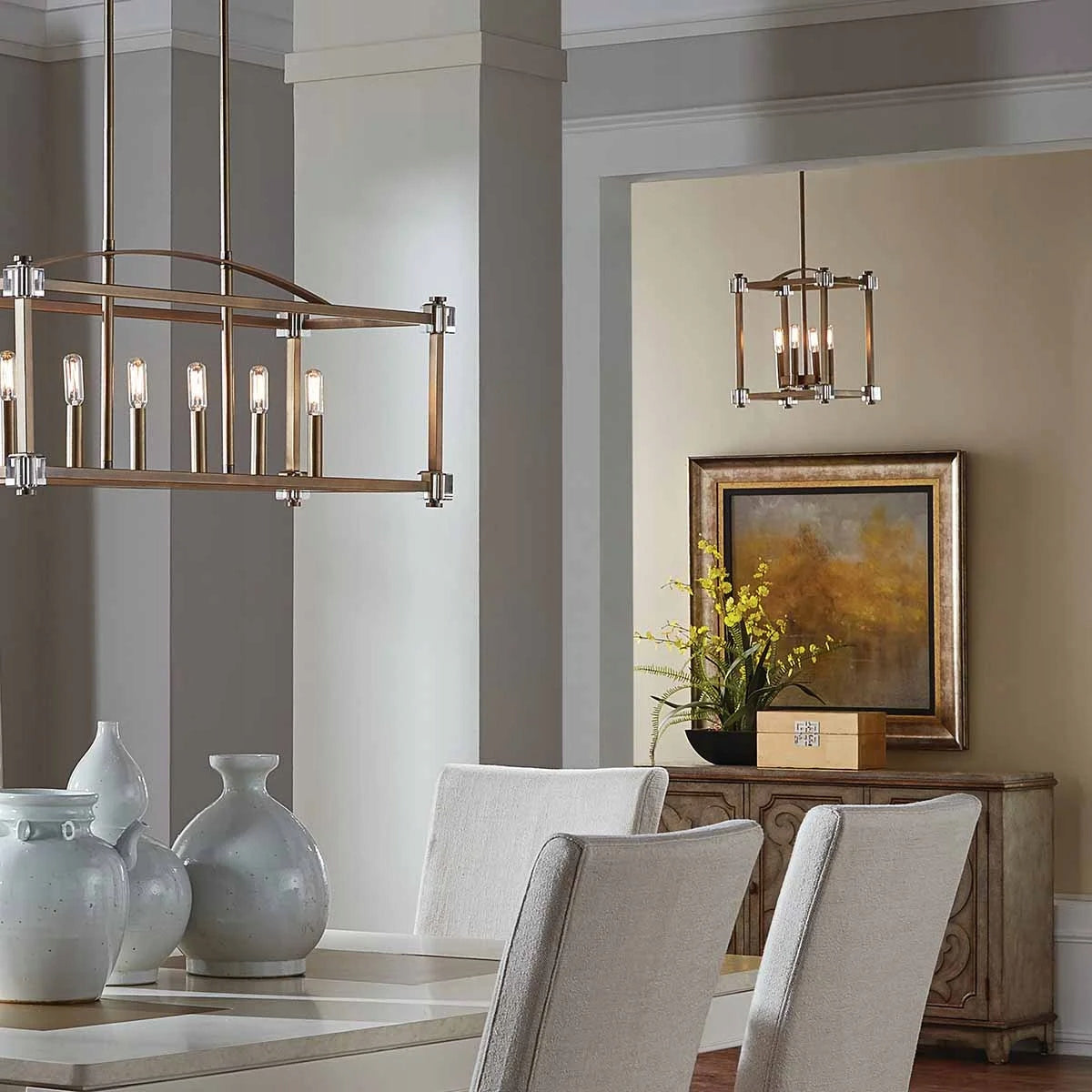 Pakabinamas šviestuvas Elstead Lighting Cayden KL-CAYDEN-P-S