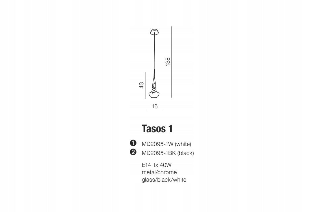 Hängelampe AZzardo Tasos AZ0719 