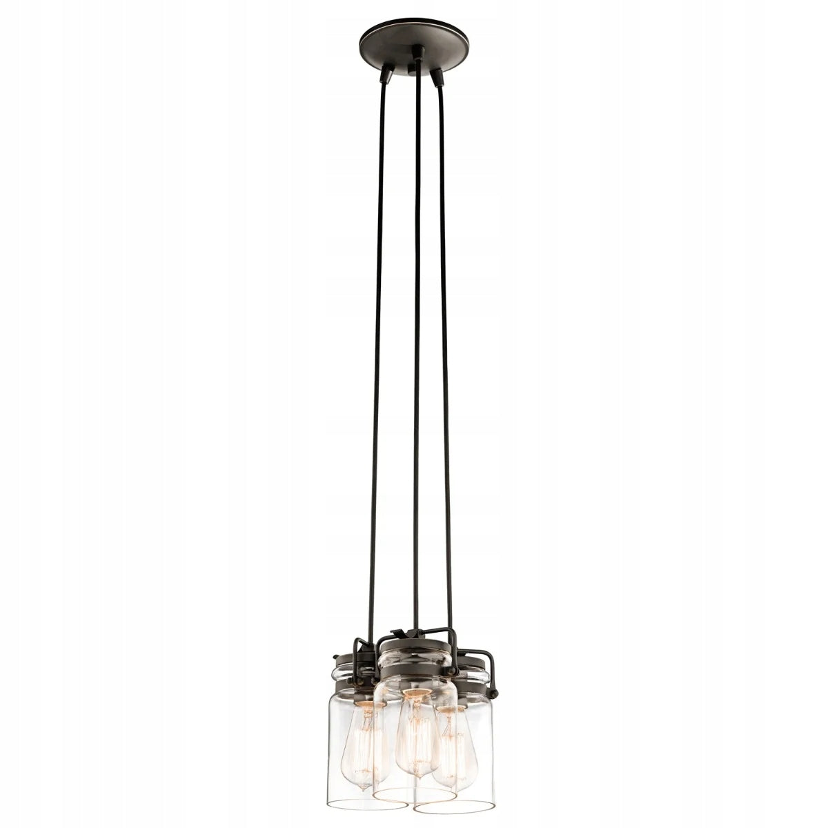 Hängelampe Elstead Lighting Brinley KL-BRINLEY3-OZ 
