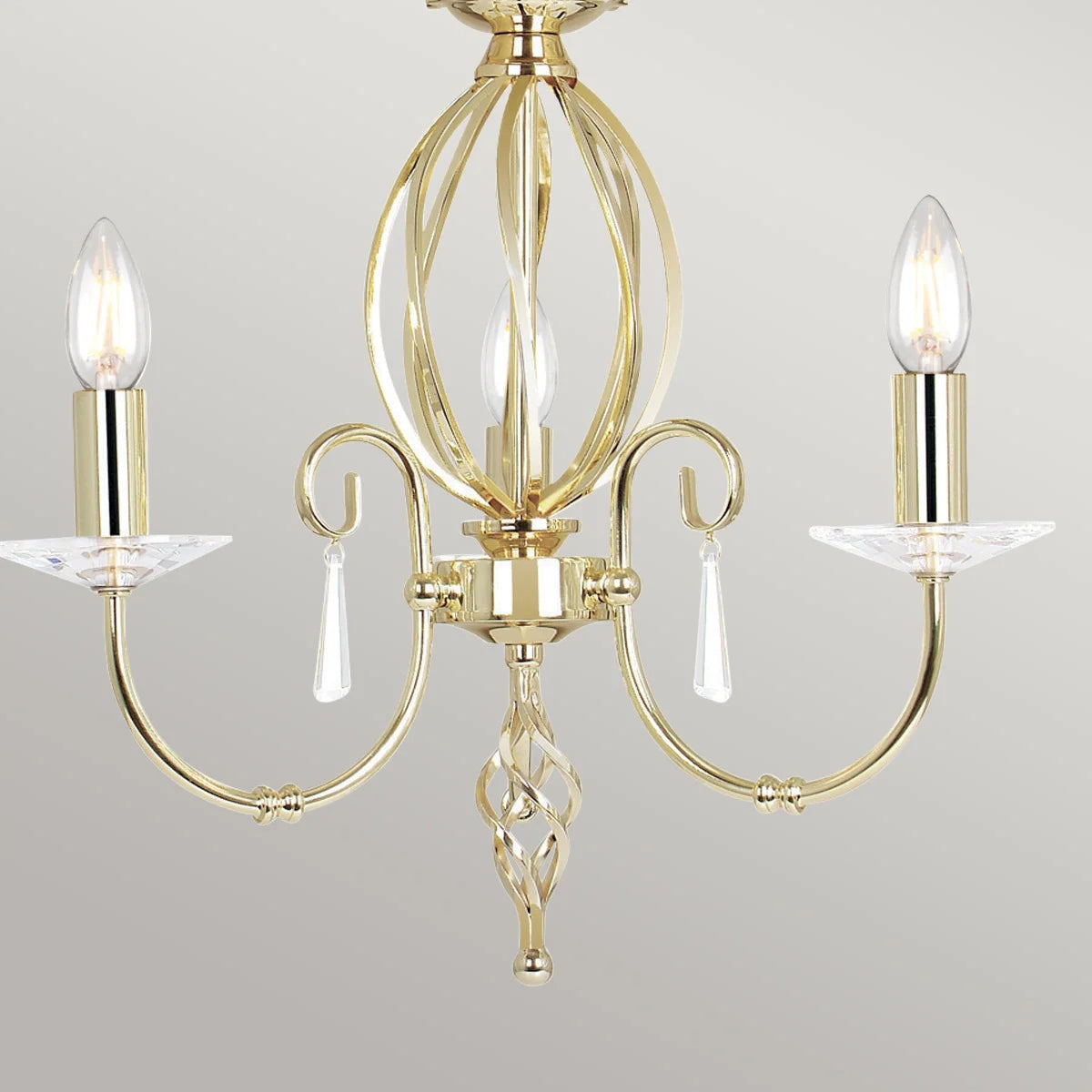 Pakabinamas šviestuvas Elstead Lighting Aegean AG3-POL-BRASS