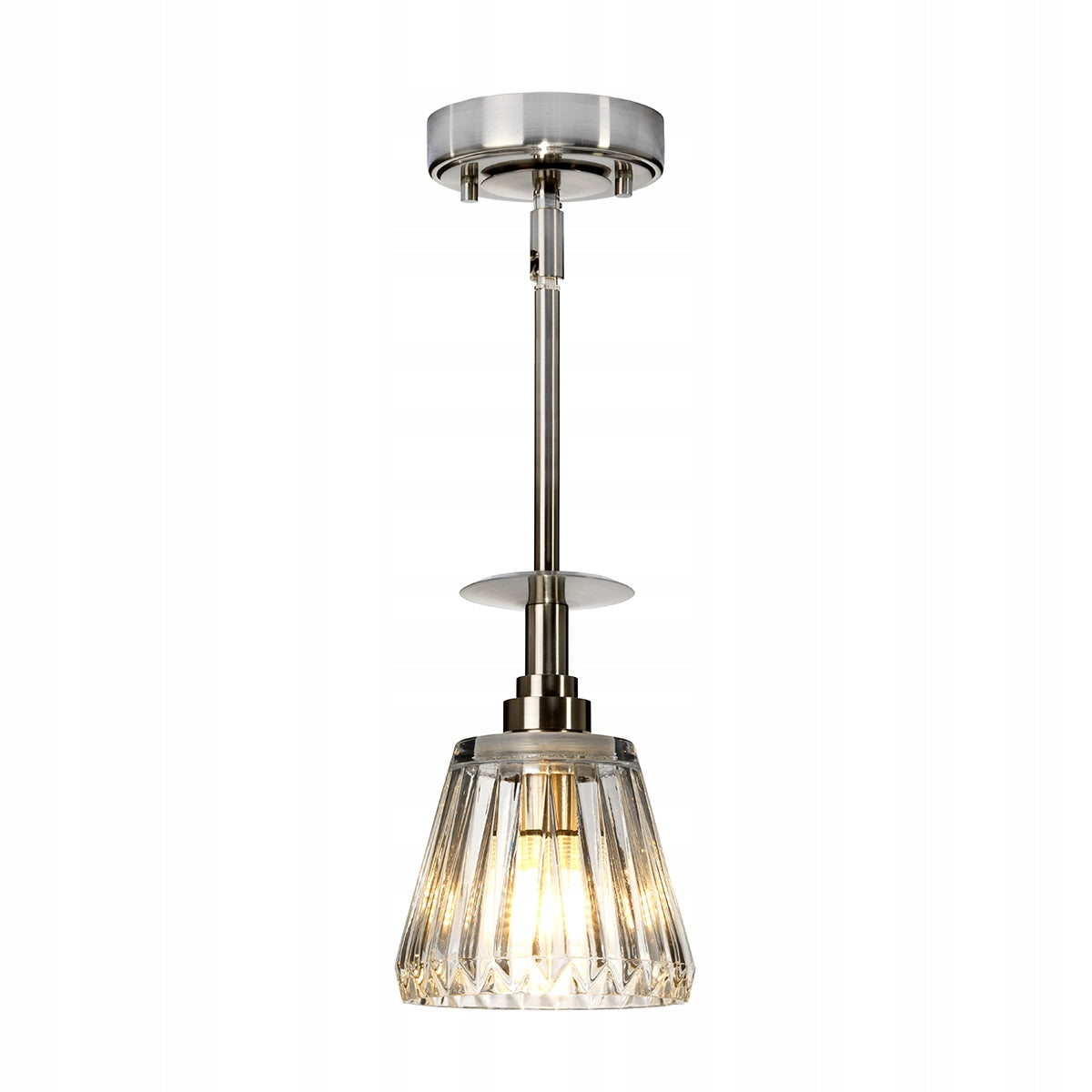 Pakabinamas šviestuvas Elstead Lighting Agatha BATH-AGATHA1P-BN