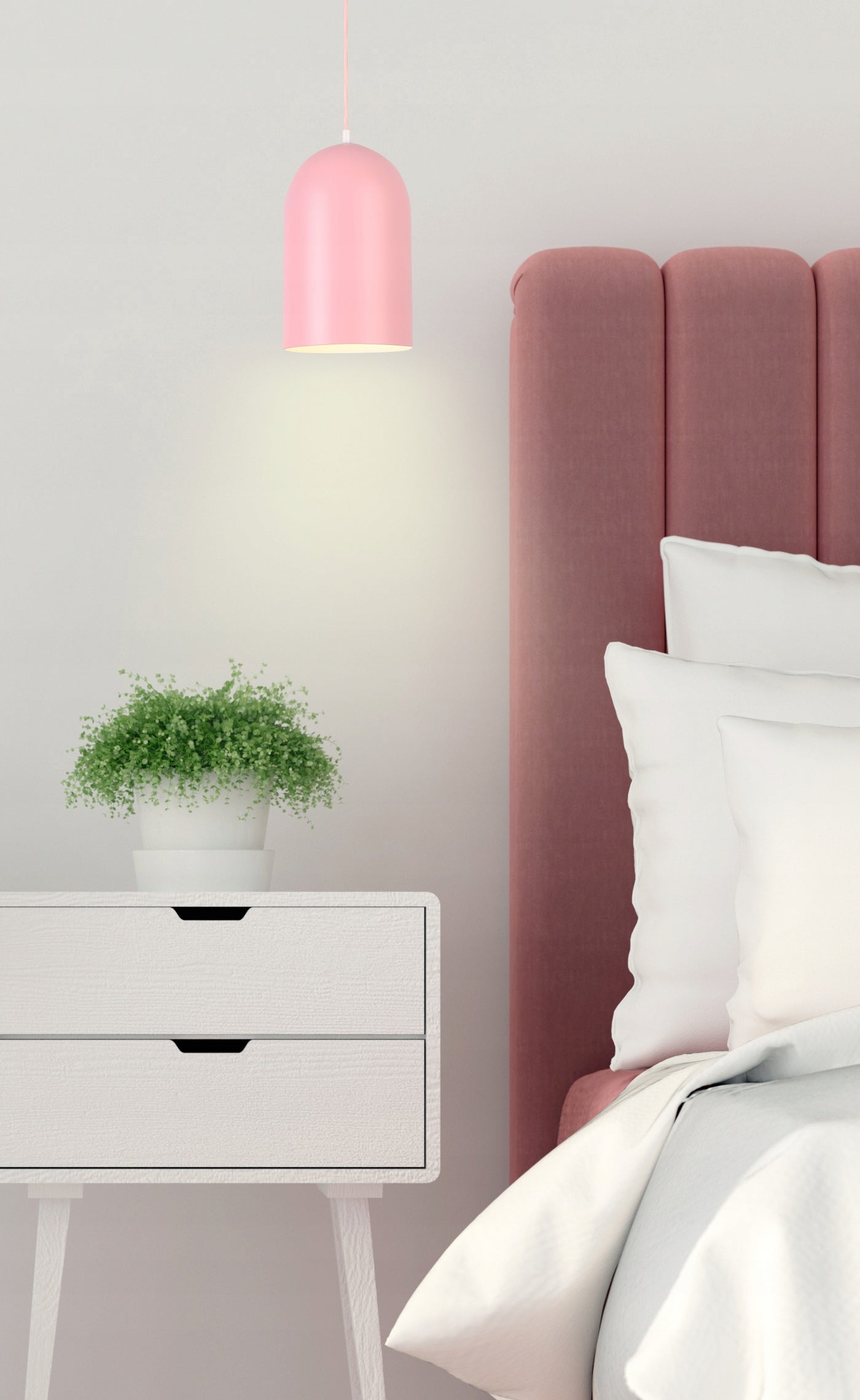 Ledea Lampe Oss Pink 