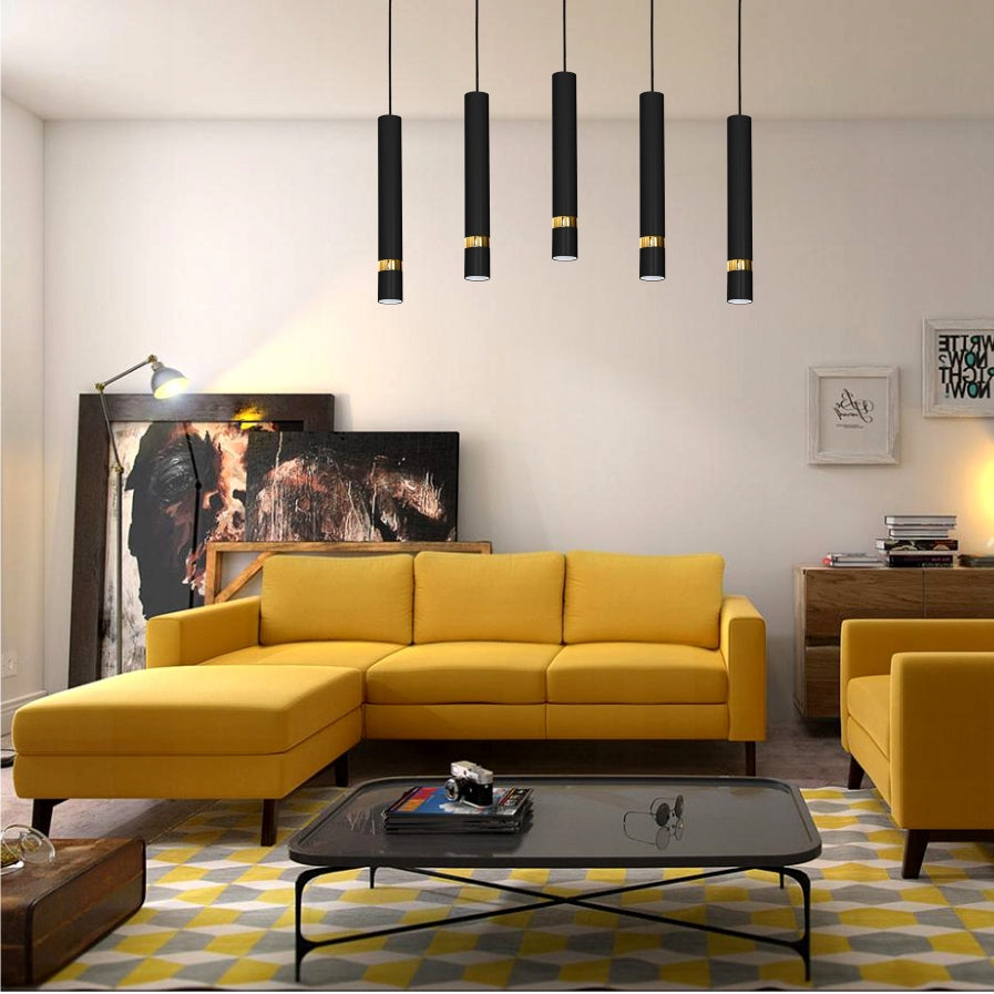 Eko-Light pakabinamas šviestuvas Joker Black/Gold 5