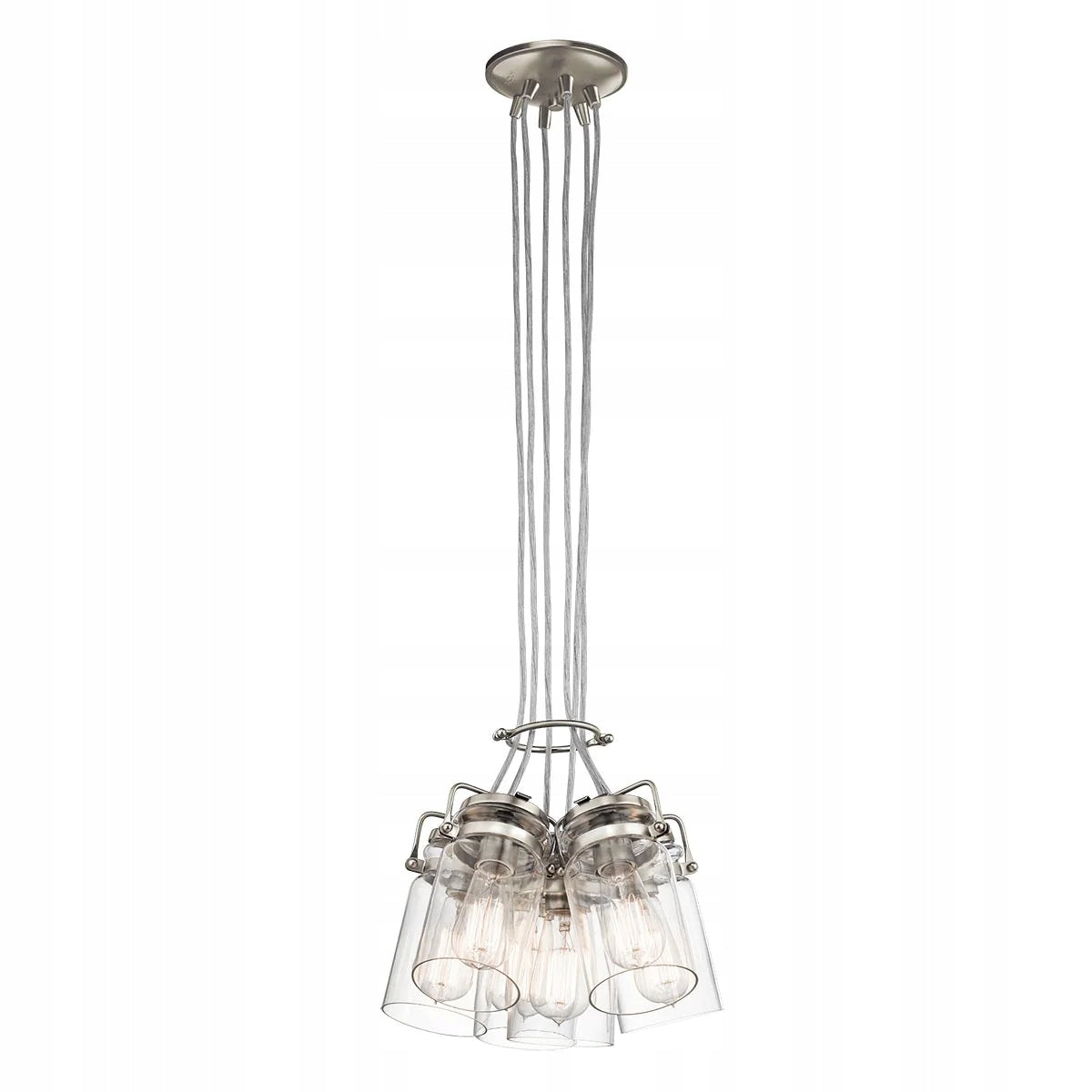 Pakabinamas šviestuvas Elstead Lighting Brinley KL-BRINLEY6-NI