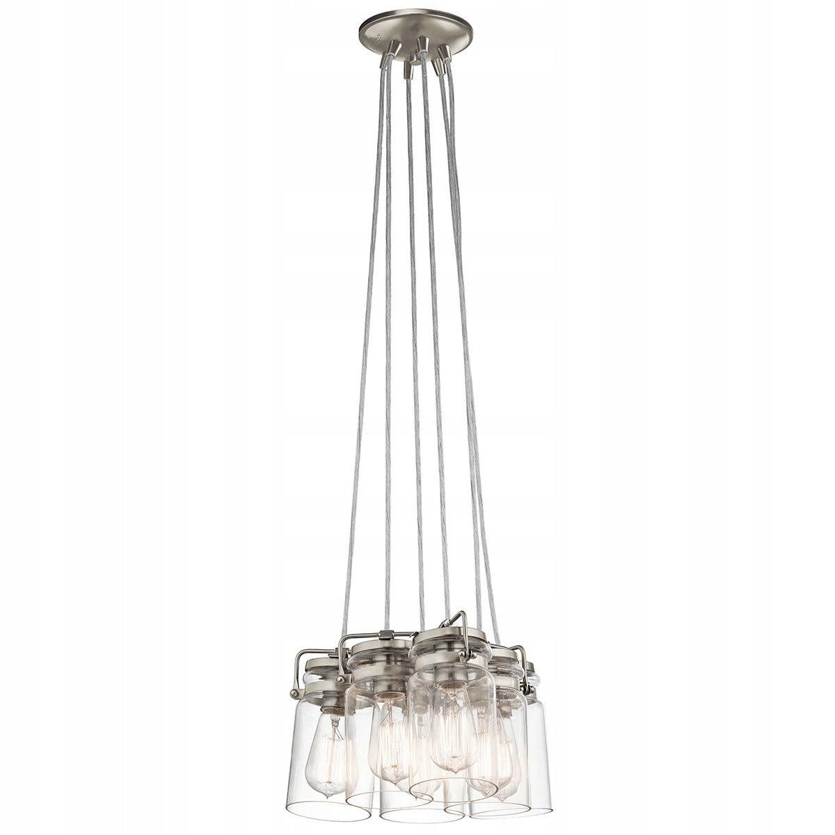 Pakabinamas šviestuvas Elstead Lighting Brinley KL-BRINLEY6-NI