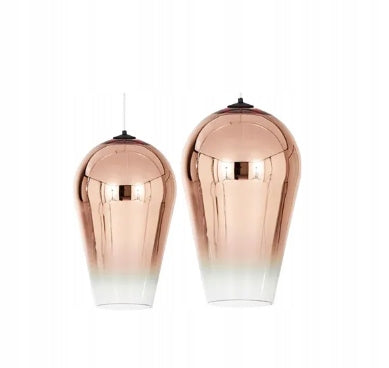 Veidrodinis stiklo pakabinamas šviestuvas APP324-1CP Rose Gold
