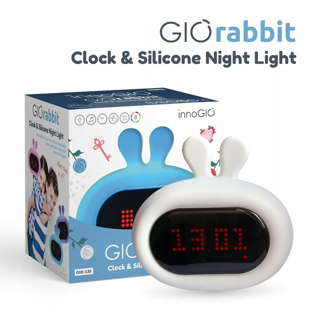 Silikoninė naktinė lemputė InnoGIO Rabbit, GIO-135