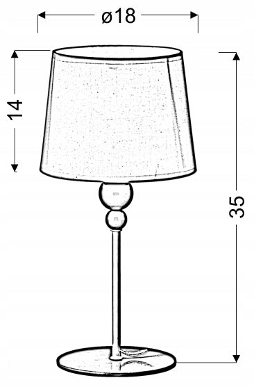 Candellux Tischleuchte Bebe 