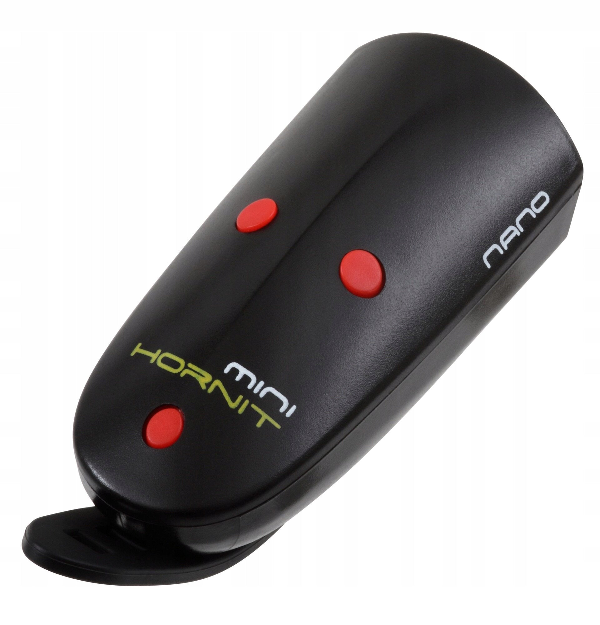 Fahrradscheinwerfer Hornit Nano, schwarz 