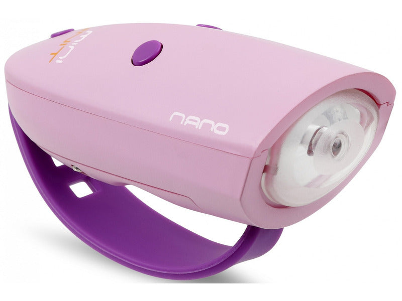 Fahrradsignallicht Hornit Nano, rosa 