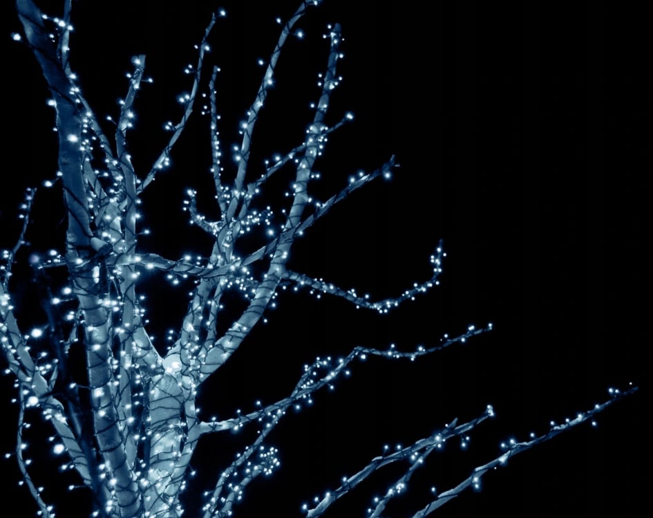 Weihnachtsgirlande, 300 LED 33m 