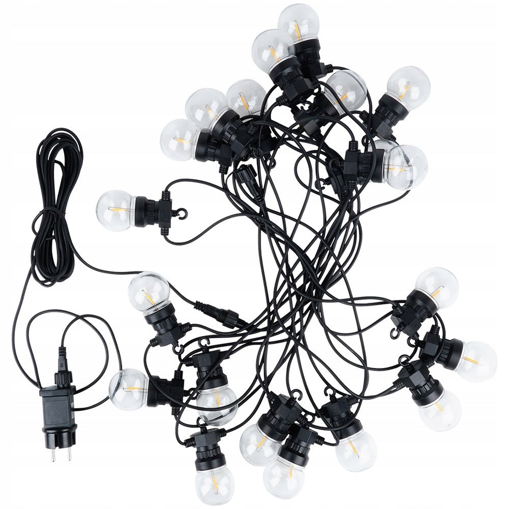 Lamps GARLAND GLOWING garden outdoor 20x bulb light chain Manufacturer code 5904316497811