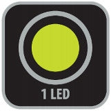 Lamps ONE ALIEN 7.0 SET - P+T, 2x LED, 250m, 120h Operating time 120 h