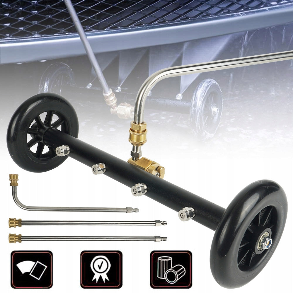 Lance Strip Chassis Washing Trolley For Paving Cube Chassis Washer +4 Nozzle Packaging status original