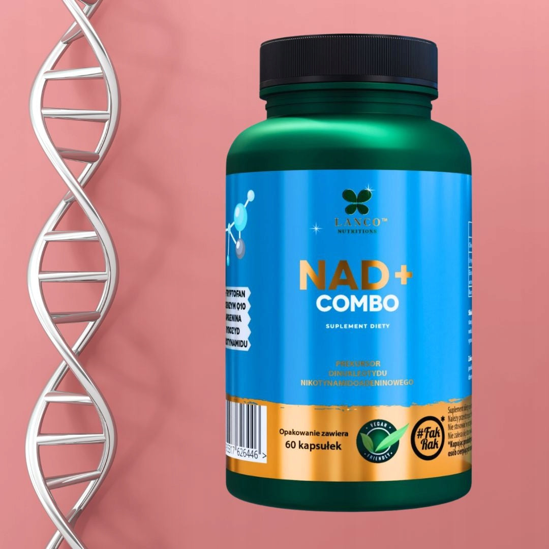 Lanco Nutritions NAD+ Combo 730 mg 60 capsules Brand Lanco Nutritions