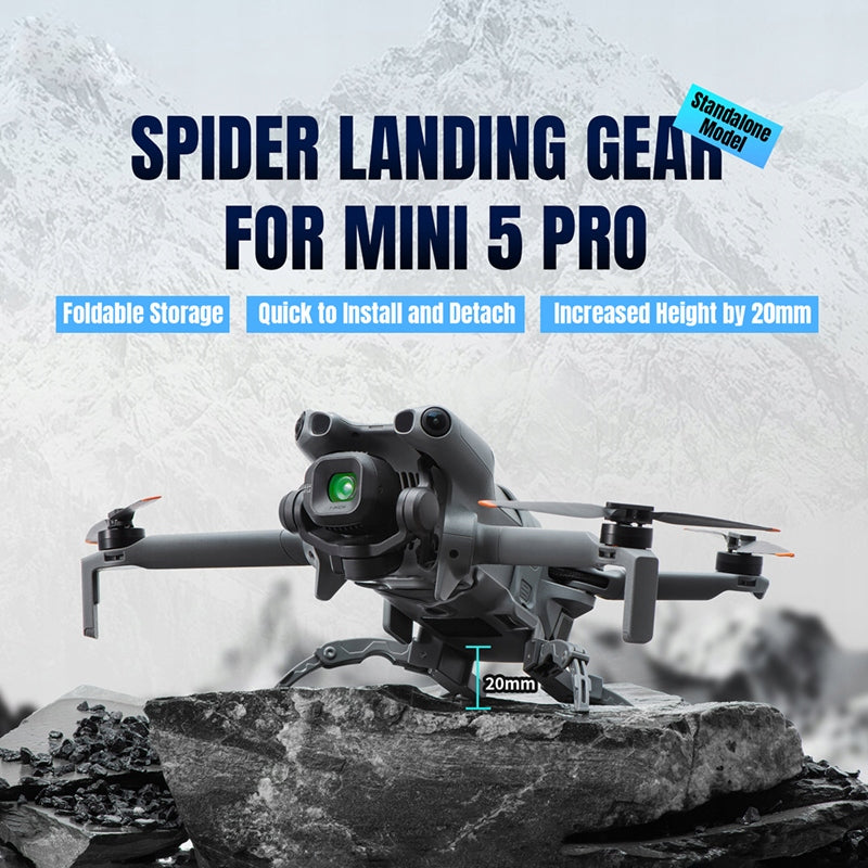 Landing Gear for DJI Mini 5 Pro Foldable Extended Quick Release Protector EAN (GTIN) 755225113201