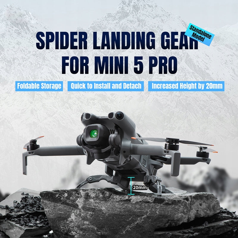 Landing Gear for DJI Mini 5 Pro Foldable Extended Quick Release Protector Manufacturer code 12030155000