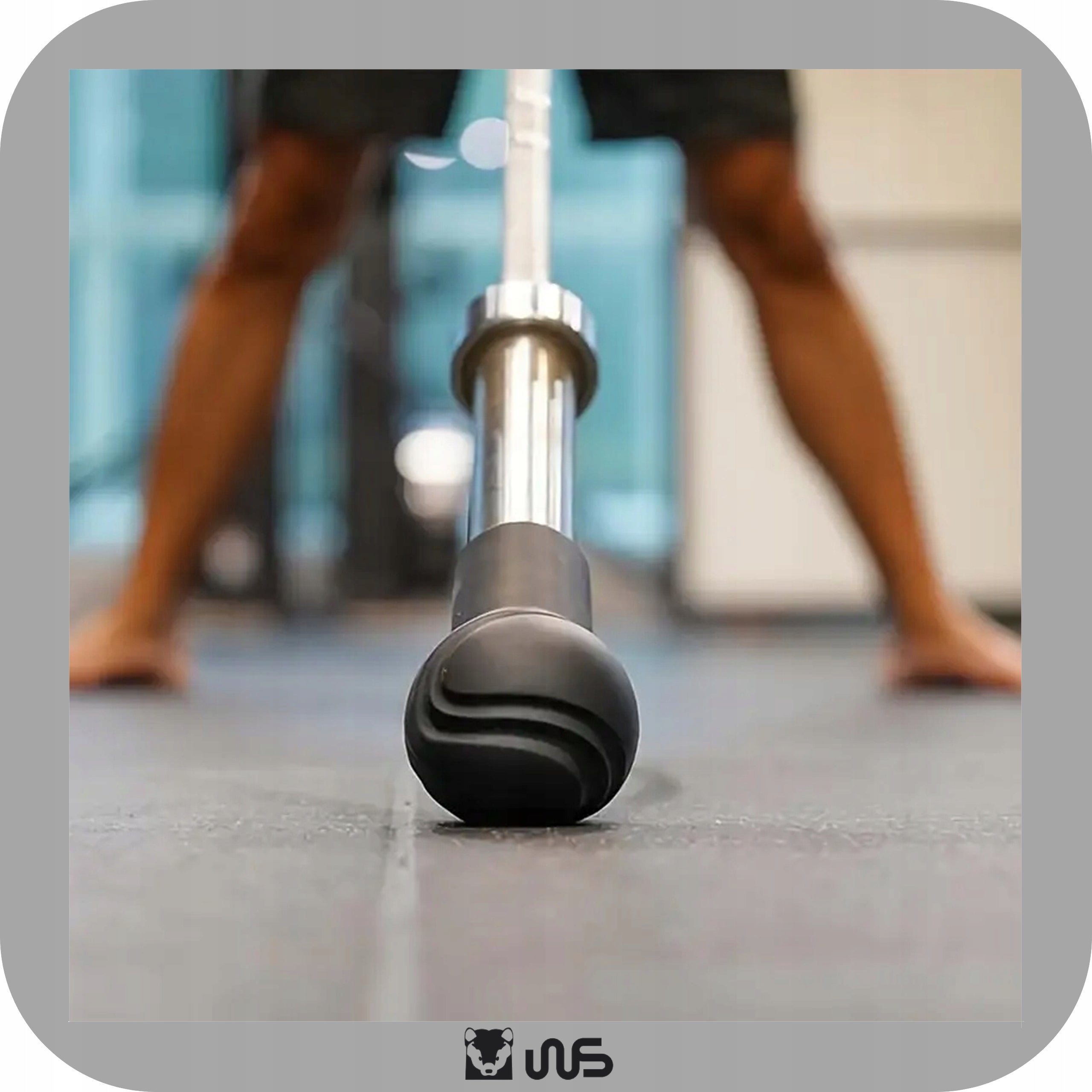 Landmine T Olympic Griffin Barbell Holder for Gym Strength Training Model uchwyt landmine gumowy do wiosłowania