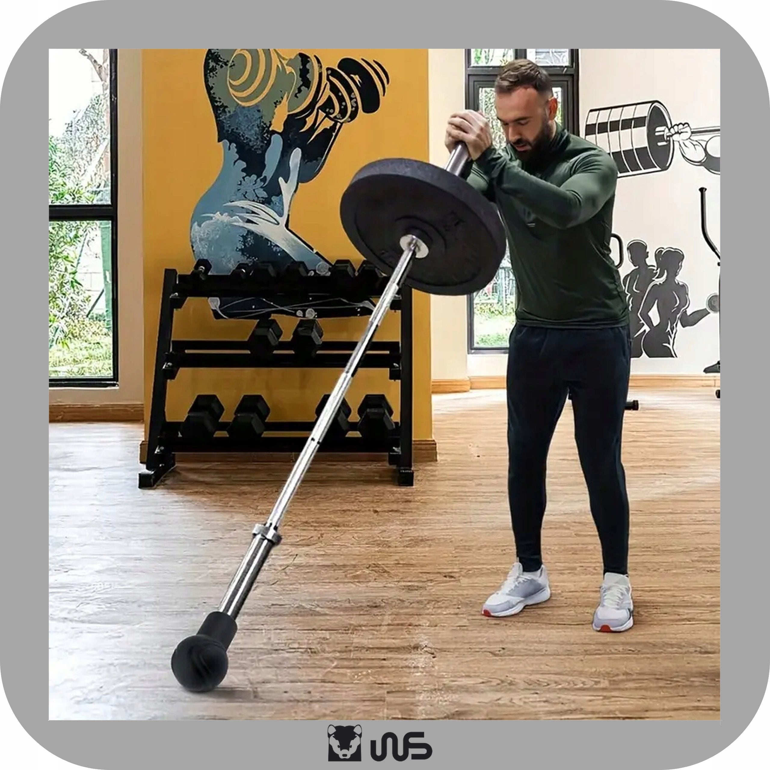 Landmine T Olympic Griffin Barbell Holder for Gym Strength Training Packaging status original