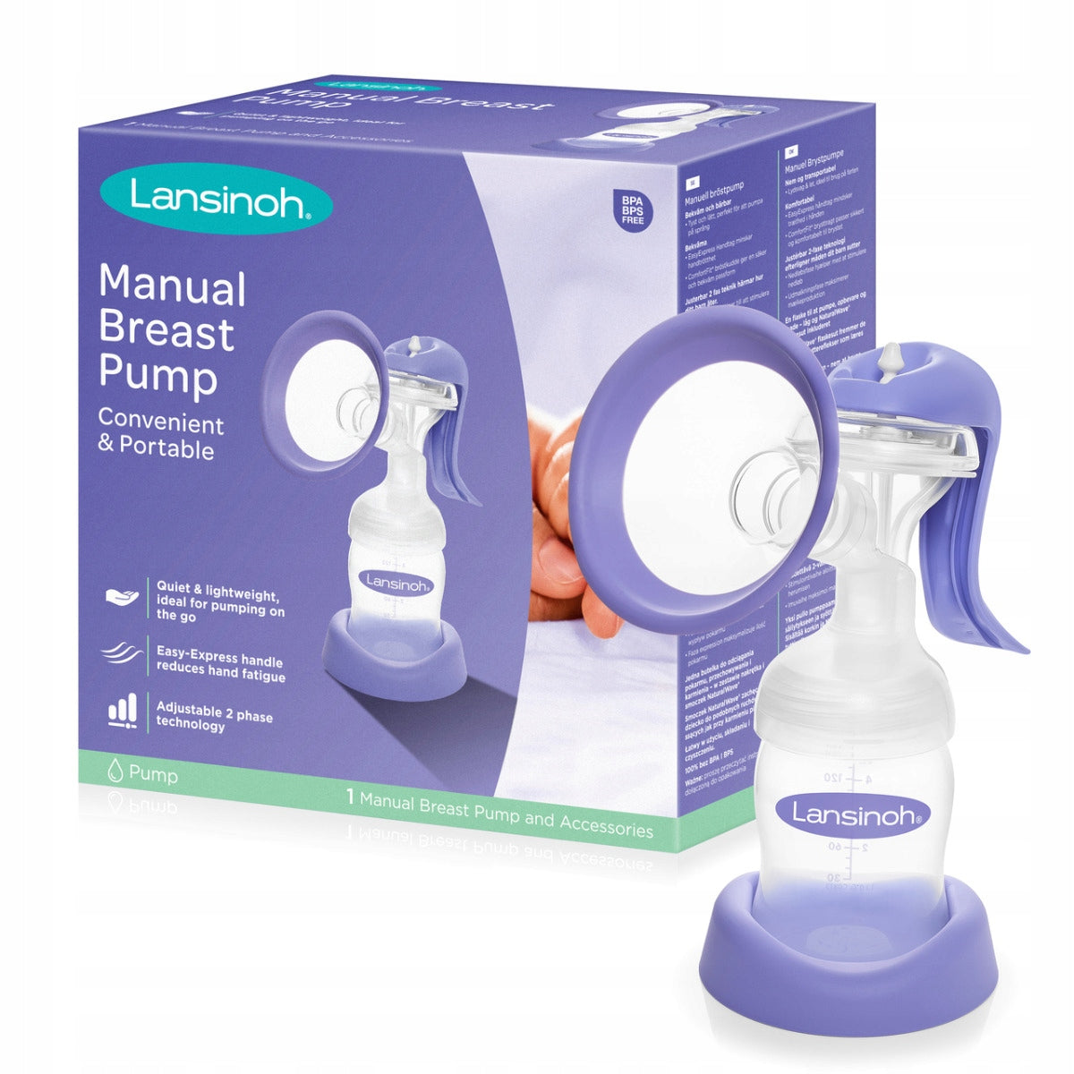 Lansinoh, manual breast pump