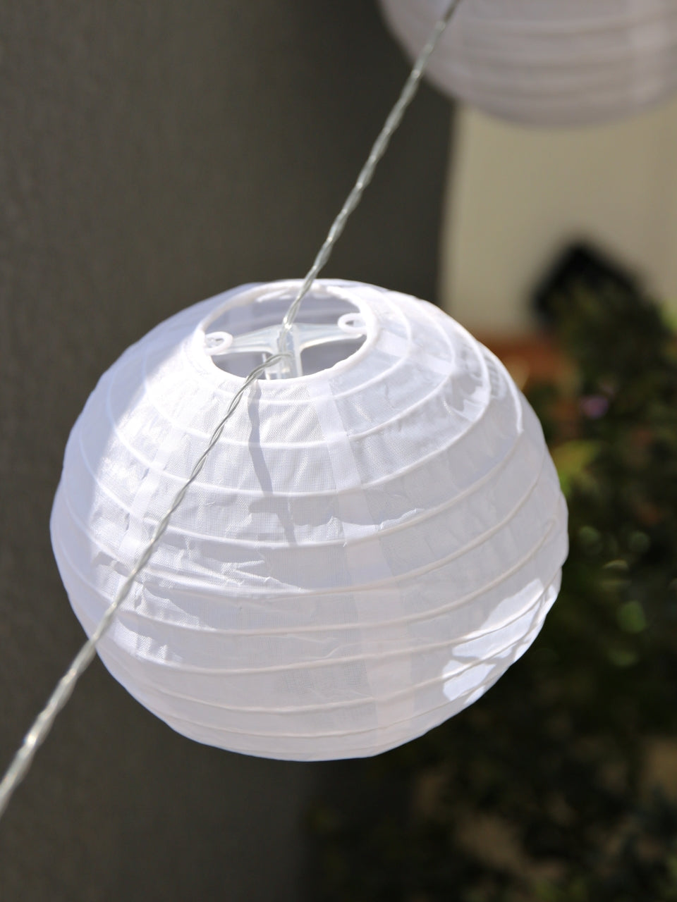 Lanterns SOLAR garland BALCONY terrace GARDEN 10 balls Length 450 cm