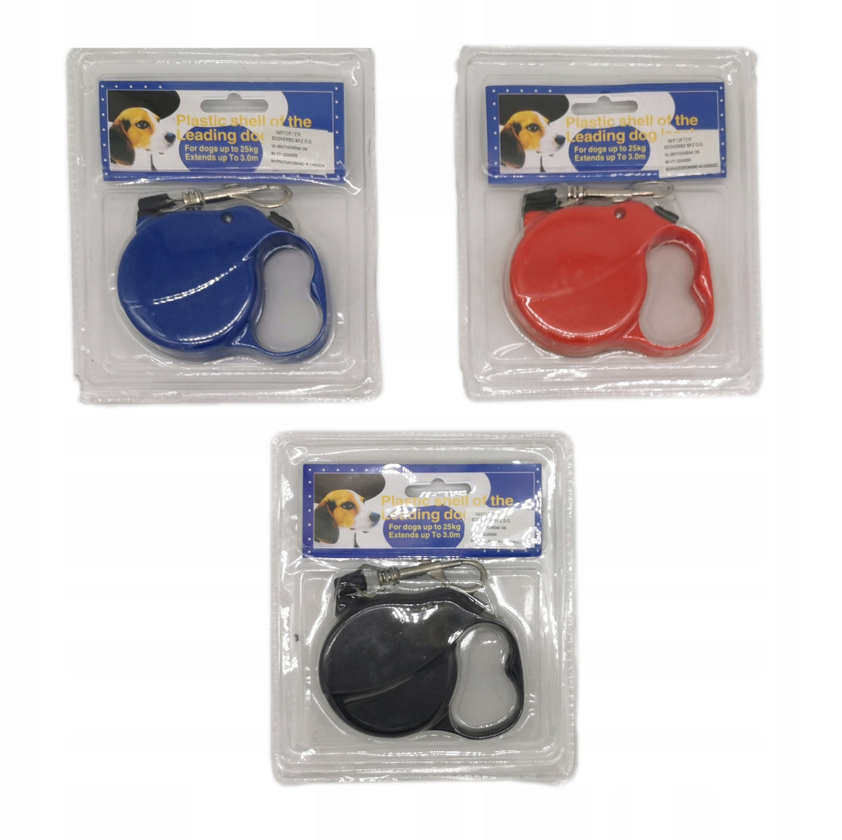 Lanyard Automatic Dog Rope 3 Meters Material cord