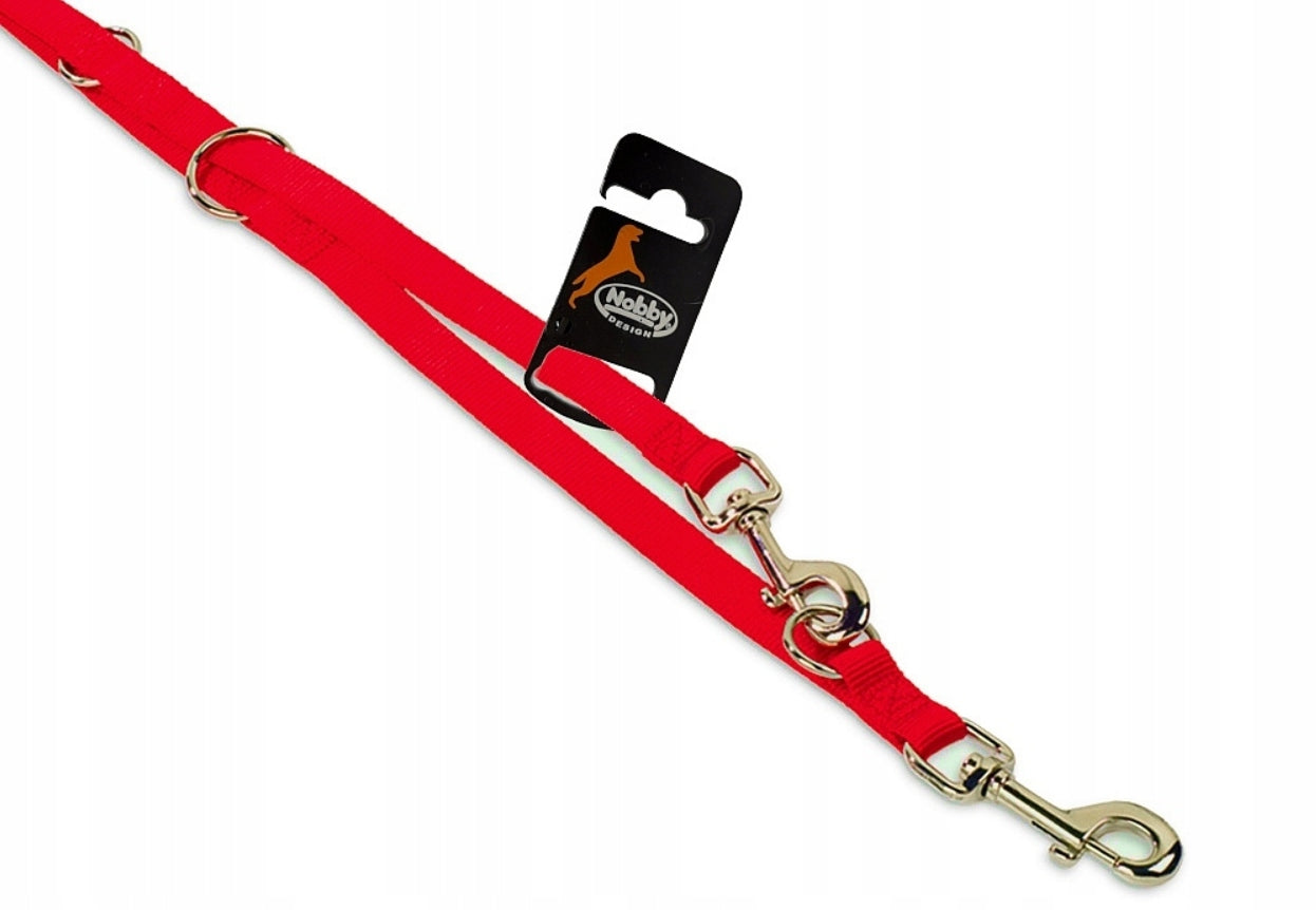Lanyard Nobby Classic tape PREMIUM XS material 10mm/200cm red