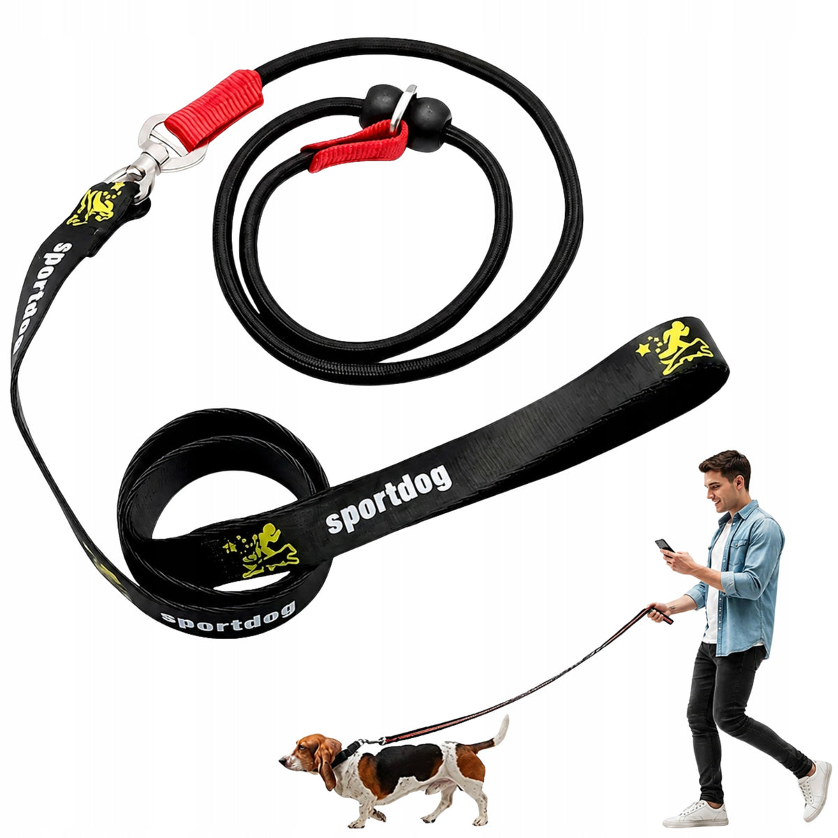 Lanyard Nylon Traction Retractable Training Rope Walking for Training