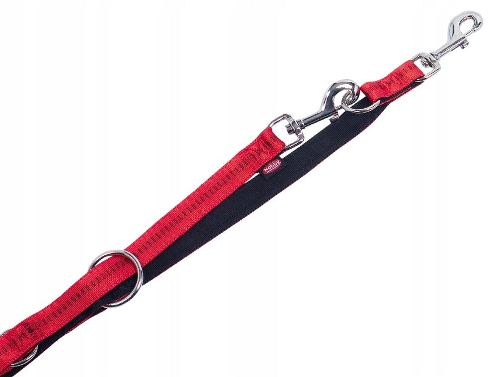 Lanyard Premium NOBBY SOFT GRIP M/L 20mm/200cm RED