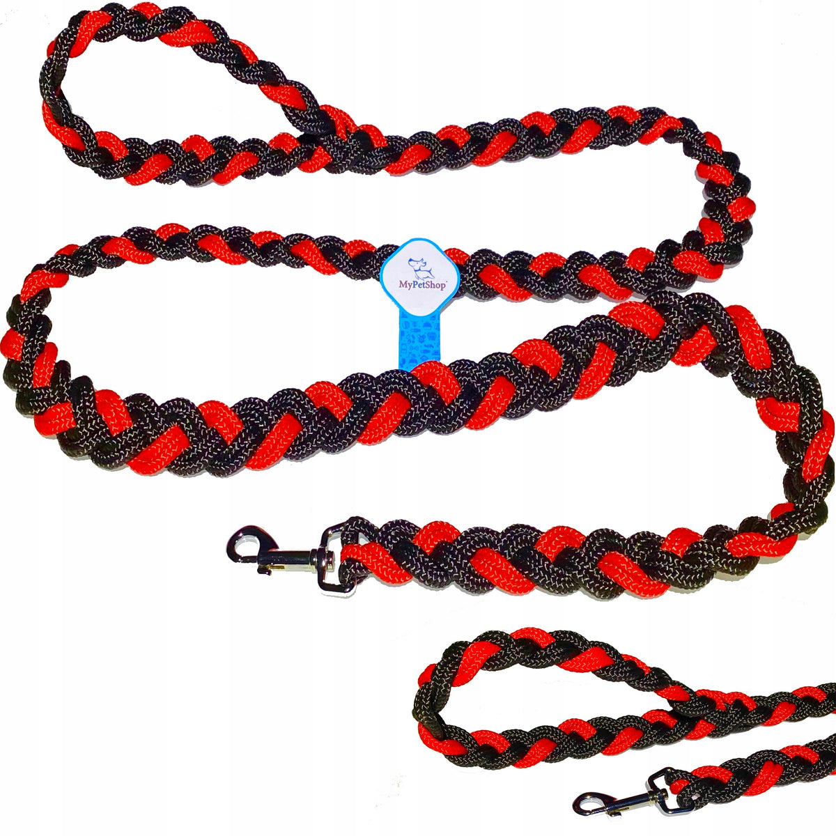 Lanyard for Dog Braided Rope Thick 30 mm. Length 0d 160 - 200 cm. Very Strong Manufacturer code 5903857130508