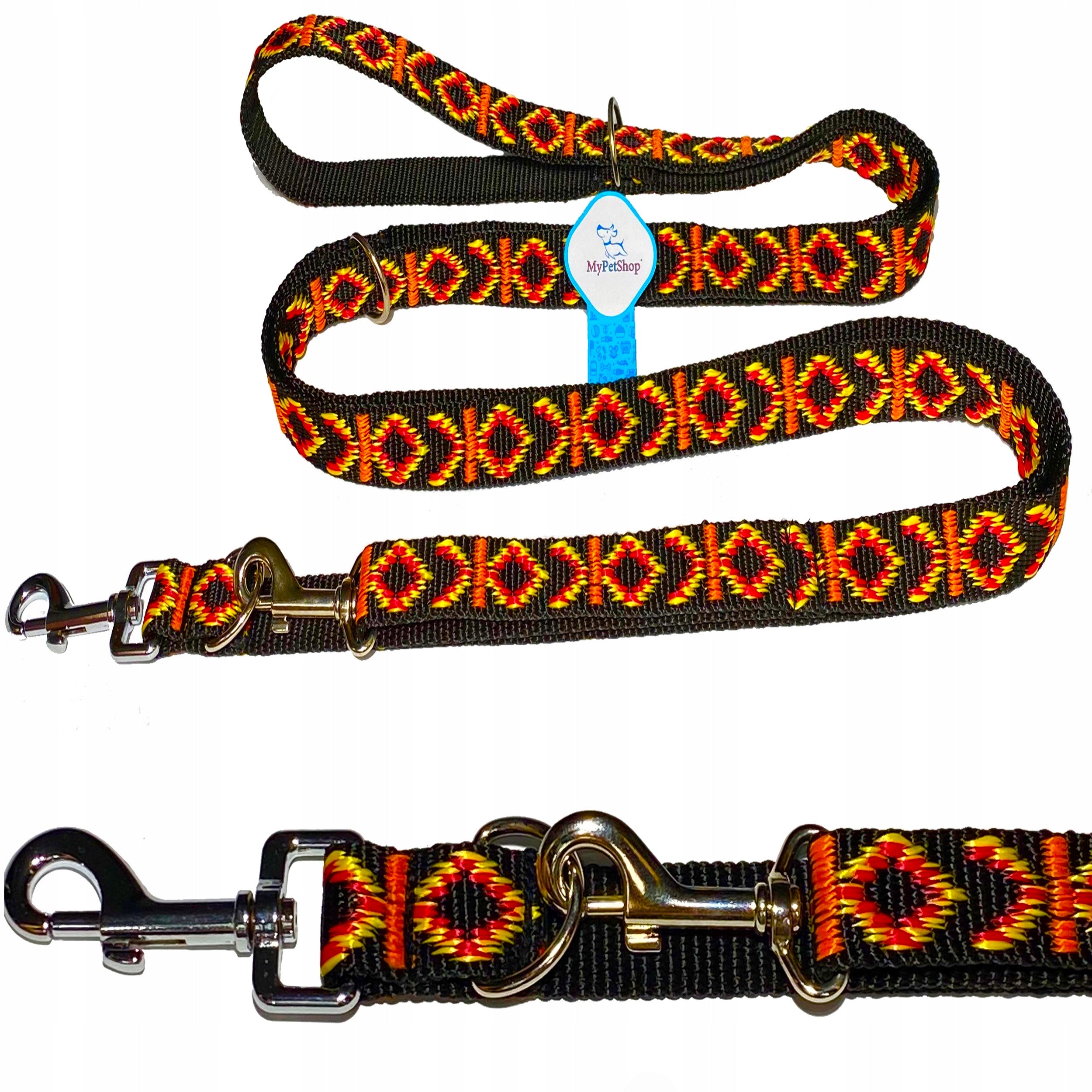 Lanyard for Dog Training 3,2m. Strong Retractable 4 Lengths. Large Strong Dog Brand MyPetShop