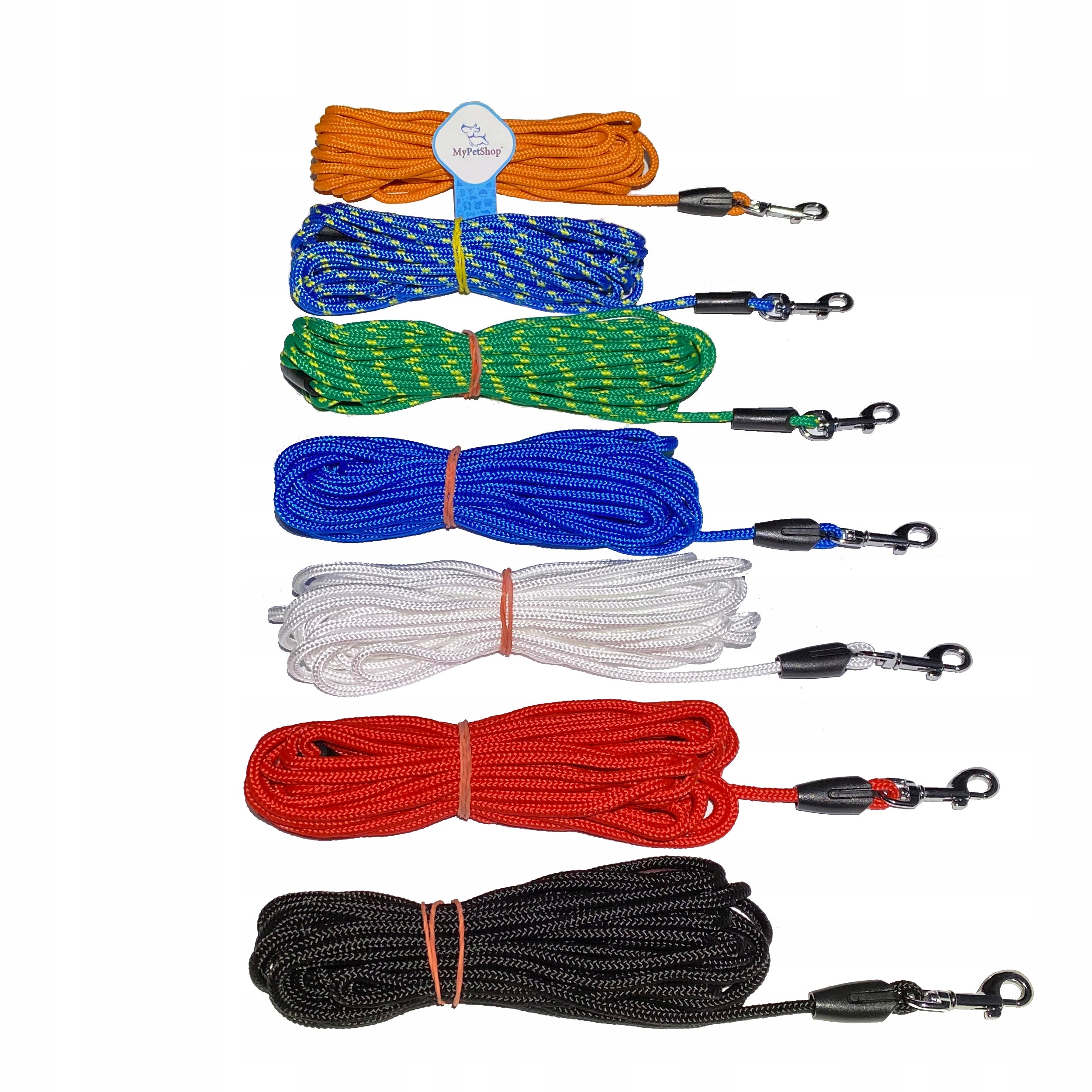 Lanyard for Dog Training Rope Walking 10 meter - 5mm. Brand MyPetShop