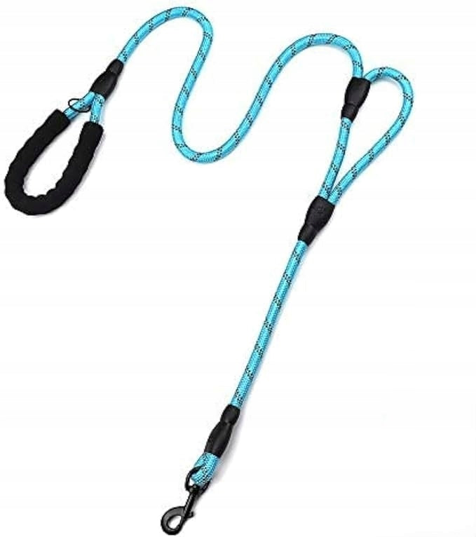 Lanyard for Large Dogs with Double Handle Durable Reflective 1,8 m