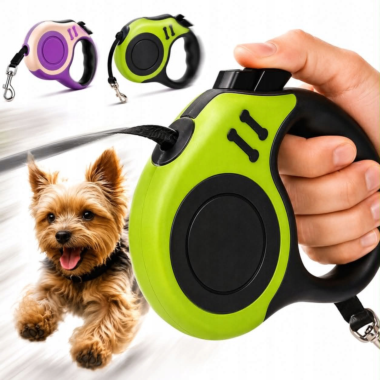 Lanyard for small and medium dog automatic on tape 3 m